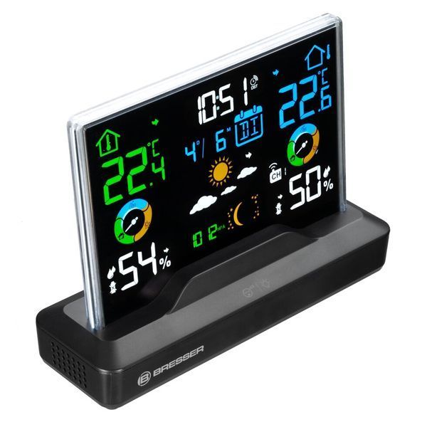 Метеостанція Bresser Colour Weather Station with Frameless Display (11341) 932391 фото