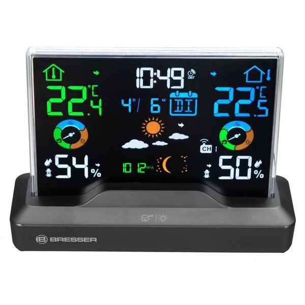 Метеостанція Bresser Colour Weather Station with Frameless Display (11341) 932391 фото