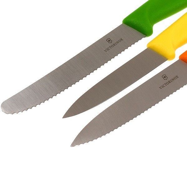 Набір кольорових ножів Victorinox Swiss Classic 3 шт. в подарунковій упаковці 6.7116.31G 6.7116.31G фото