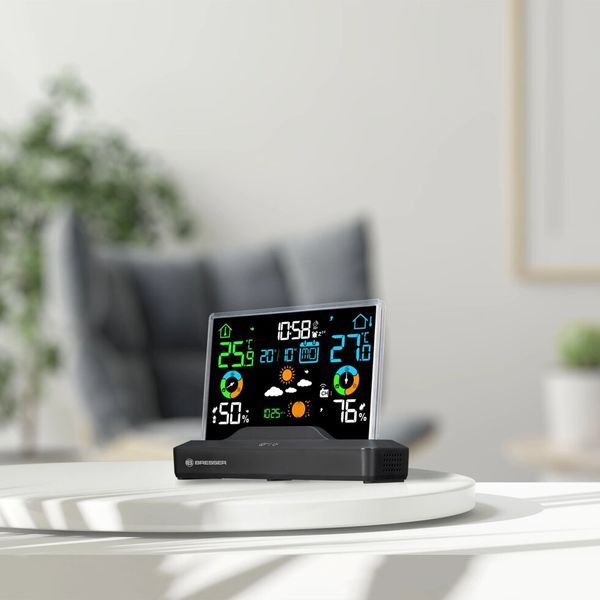 Метеостанція Bresser Colour Weather Station with Frameless Display (11341) 932391 фото