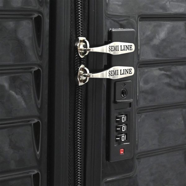 Чемодан Semi Line 20" (S) Black (T5765-1) DAS302950 фото