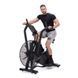 Велотренажер повітряний inSPORTline AirBike Max, чорний 26509 фото 6