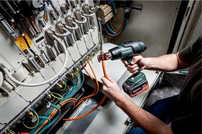 Аккумуляторный термофен Metabo HG 18 LTX 500 Каркас MetaBox 610502840 610502840 фото