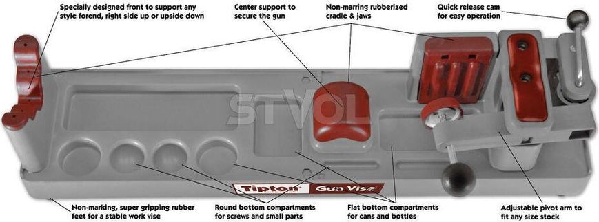 Станок для чищення TIPTON GUN VISE 782731 фото
