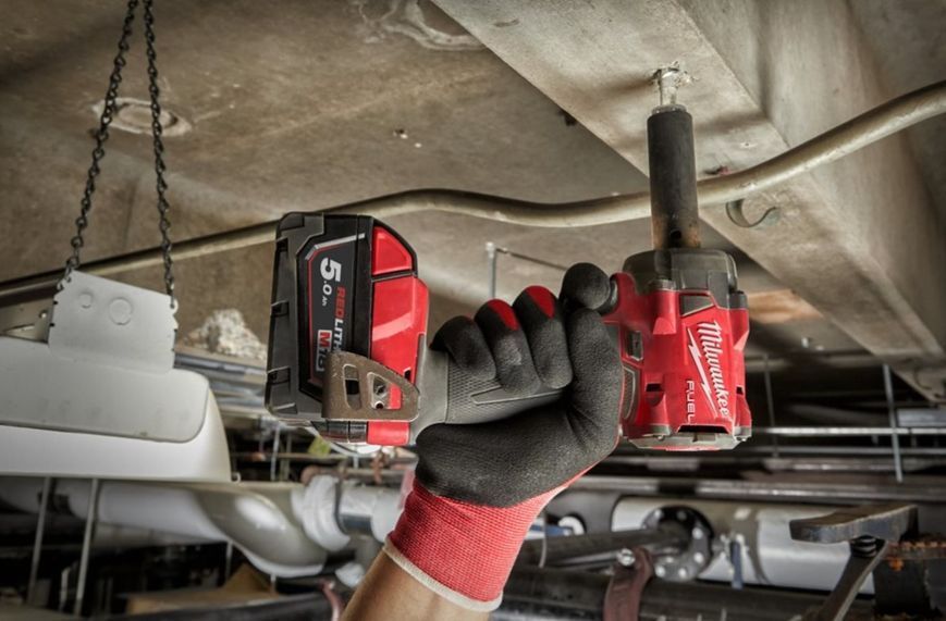 Гайковерт акумуляторний безщітковий 1/2'' MILWAUKEE, M18 FIW2P12-502X, 339Нм, з піном (зарядний пристрій M12-18 FC, 2 акумулятор 4933478447 фото