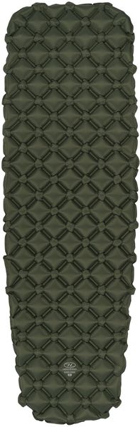 Килимок надувний Highlander Nap-Pak Inflatable Sleeping Mat XL 5 cm Olive (AIR073-OG) 930483 фото