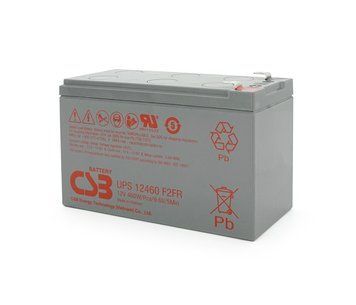 Аккумуляторная батарея CSB UPS12460F2FR, 12V9Ah (151х65х94мм) Q10/420 (ВЬЕТНАМ) UPS12460F2FR фото