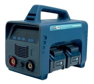 Акумуляторний зварювальний апарат PROFI-TEC PCWM12040PP, 80V (2PT4040PP (4.0 Aг), двопортовий зарядний пристрій 008160P фото