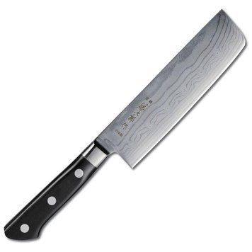 Кухонный нож Накири 165 мм Tojiro DP Damascus (F-660) F-660 фото
