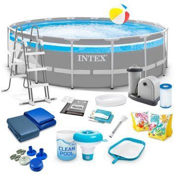 Басейн каркасний 17в1 INTEX 26730, 488 х 122 см DM-26730-17W1 фото
