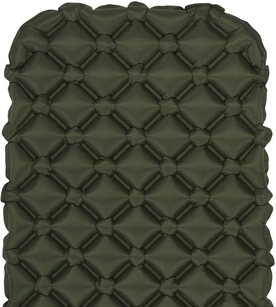 Килимок надувний Highlander Nap-Pak Inflatable Sleeping Mat XL 5 cm Olive (AIR073-OG) 930483 фото