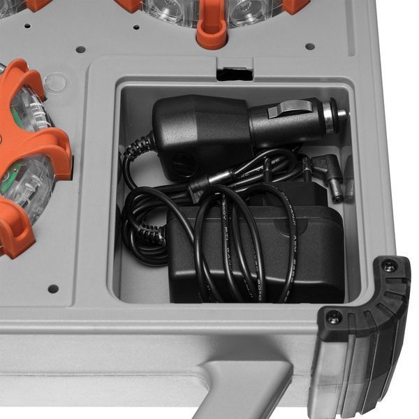Комплект фонарей профессиональных Mactronic X-Flare (30 Lm) Red/Blue/Amber Recharg 12v/220V Magnetic (PSD0112) DAS302492 фото