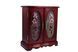 Шкафчик для украшений King Wood с витражными цветами на дверцах JF-K5194C фото 4