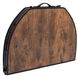 Стіл Bo-Camp Woodbine Oval 100x70 cm Black/Wood look (1404185) DAS302783 фото 7