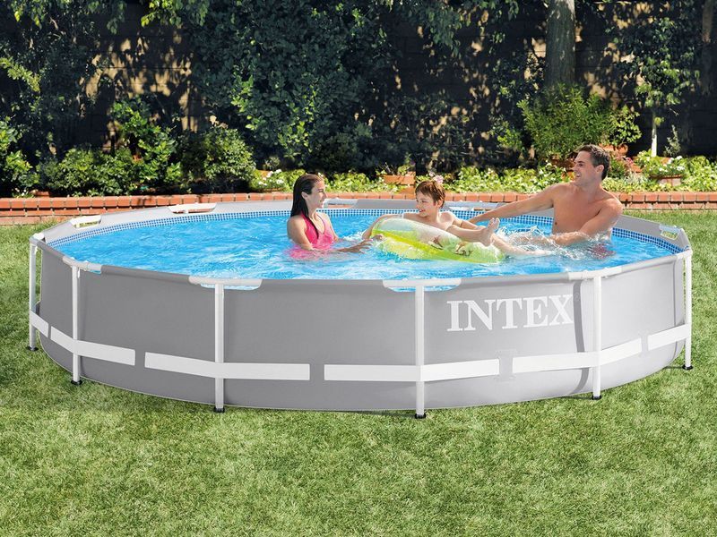 Басейн каркасний 16в1 INTEX 26712, 366 x 76 см + машина для створення бульбашок DM-26712-M фото
