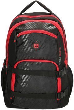 Міський рюкзак Enrico Benetti NATAL Black-Red для ноутбука 17", 35 л (Eb47105 618) Eb47105 618 фото