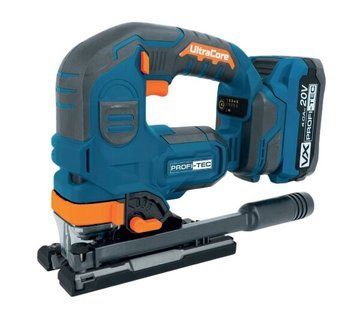 Акумуляторний лобзик PROFI-TEC PJS120 (1PT2030VX (3.0 Aг), зарядний пристрій, кейс 008111P фото
