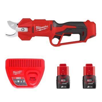 Ножиці-секатор акумуляторні MILWAUKEE M12 BLPRS-202 (ЗП + 2акк.Х2А&middot;год) 4933480115 4933480115 фото