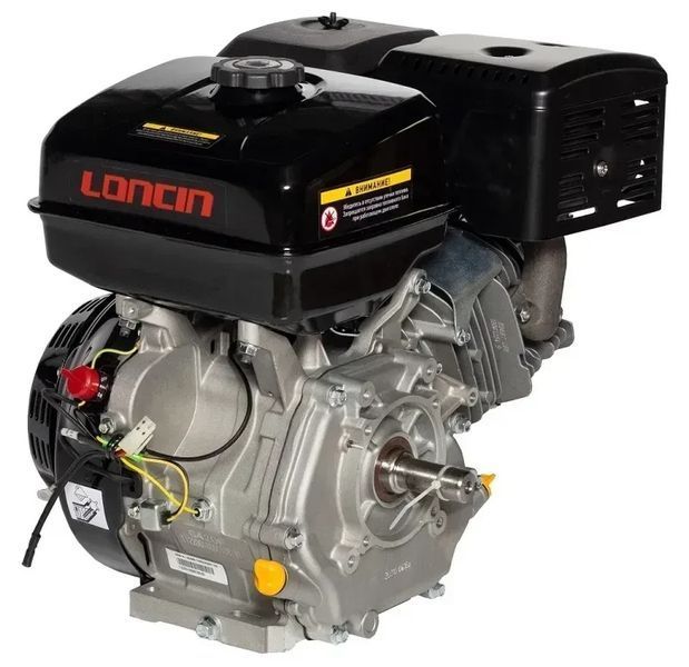 Двигун бензиновий Loncin G390F (13 л.с., шпанка 25 мм, Євро 5) 13016 фото