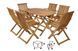 Набір садових меблів HECHT BASIC SET 6 HECHTBASICSET6 фото 4