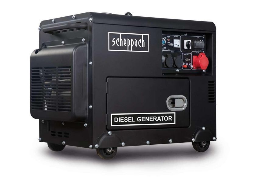 Генератор дизельний Scheppach DGS 5500 Black Edition DGS5500 фото