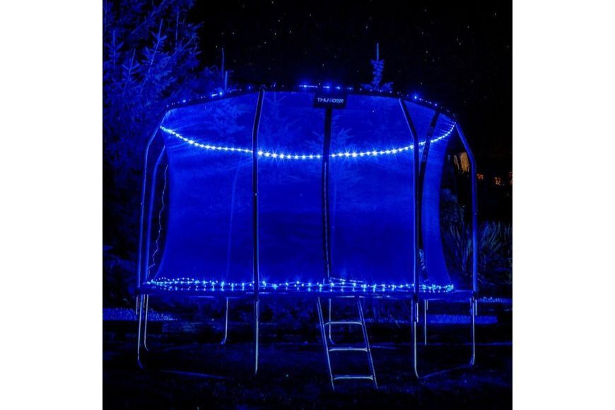 Батут THUNDER INSIDE ELITE з внутрішньою сіткою 10 футів 312 см чорно-блакитний INSIDE-ELITE-10FT-BLUE INSIDE-ELITE-10FT-BLUE фото