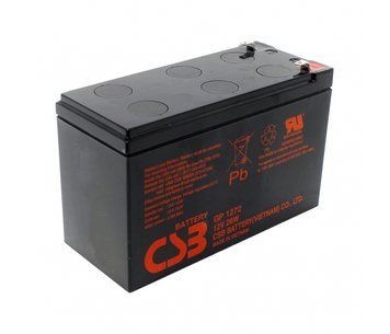 Аккумуляторная батарея CSB GPL1272F2, 12V 7,2Ah (151х65х100мм) 2,63кг Q10 GPL1272 фото