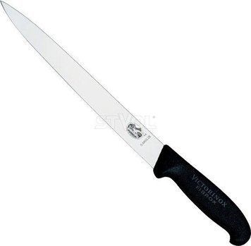 Ніж кухонний для нарізки Victorinox Fibrox 25 см, чорний 5.4403.25 фото