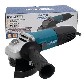 Кутова шліфувальна машина PROFI-TEC AG125-850 007087P фото