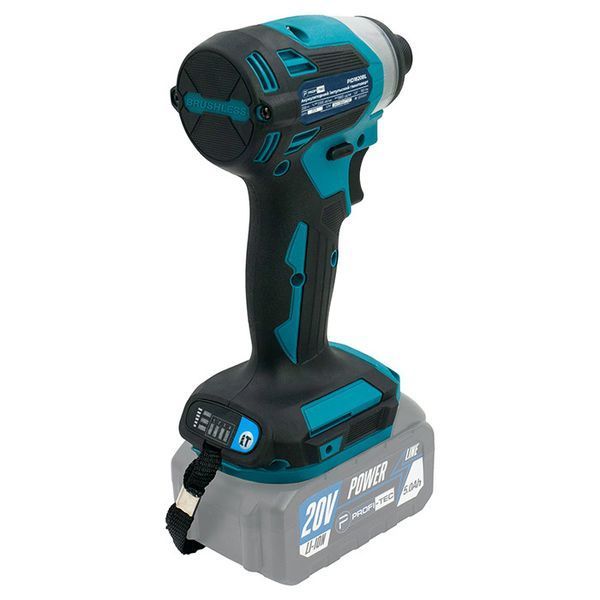 Акумуляторний імпульсний гвинтоверт PROFI-TEC PID1820BL POWERLine (2&times;PT2520MP (2.5 Аг), 7048 007048P фото