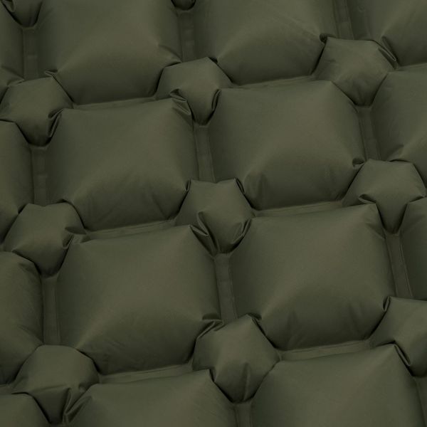 Килимок надувний Highlander Nap-Pak Inflatable Sleeping Mat PrimaLoft 5 cm Olive (AIR072-OG) 930481 фото