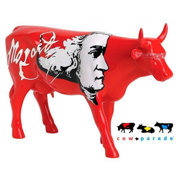 Колекційна статуетка Cow Parade корова Moozart, Size L 46408 фото