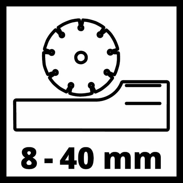 Бороздоділ (штроборіз) Einhell TE-MA 1700 (4350740) 4350740 фото