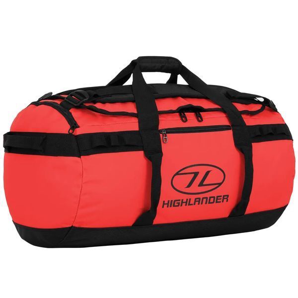 Сумка дорожня водозахисна Highlander Storm Kitbag 65L Red (DB123-RD) 927454 фото