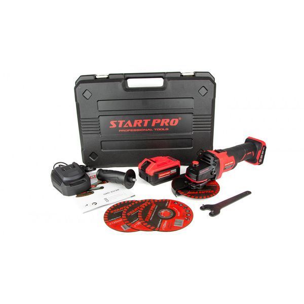 Шлифмашина угловая аккумуляторная Start Pro SAG-21/2B BRUSHLESS SAG-21/2B фото