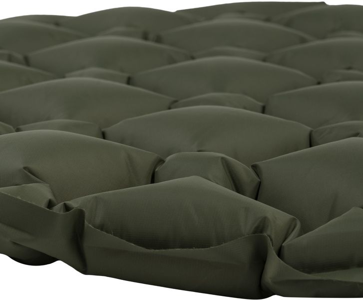 Килимок надувний Highlander Nap-Pak Inflatable Sleeping Mat PrimaLoft 5 cm Olive (AIR072-OG) 930481 фото