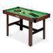Більярдний стіл з аксесуарами Neo-Sport NS-807, 122 x 61 x 76 см - темно-коричневий 180700 фото 2