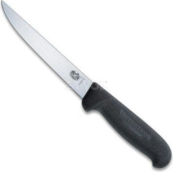 Ніж кухонний обвалочний Victorinox Fibrox 15 см, чорний 5.6003.15 фото