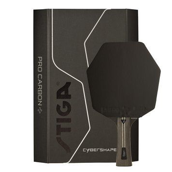Ракетка для настільного тенісу Stiga Pro Carbon Plus Cybershape 5 Star FL (1215-0401-35) 931184 фото