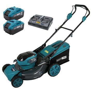 Акумуляторна газонокосарка PROFI-TEC EcoCut 51 Pro (2&times;PT2080EP (8.0 Аг), зарядний пристрій) 007586P фото