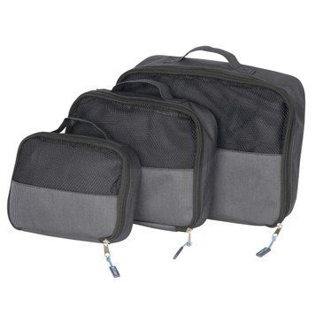 Набор органайзеров дорожных Bo-Camp Travel Pack Cube 3 pc Anthracite (7504370) DAS302129 фото