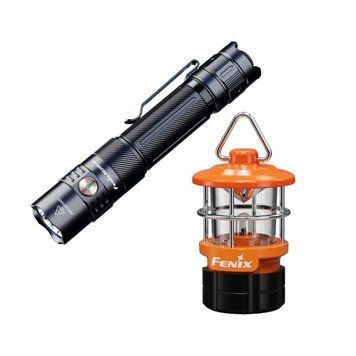 Ліхтар тактичний ручний Fenix PD35R ACE LED 2000 лм + наключний ліхтар CL01 (помаранчевий) | Лімітована серія PD35RACE-CL01O фото