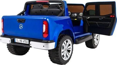 Дитяча акумуляторна машинка Mercedes Benz X-Class Синя PA.XMX-606.EXL.NIE фото