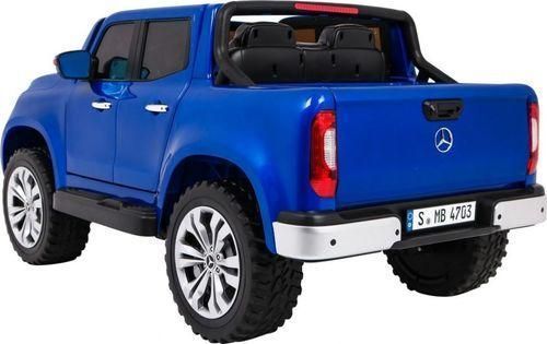 Дитяча акумуляторна машинка Mercedes Benz X-Class Синя PA.XMX-606.EXL.NIE фото