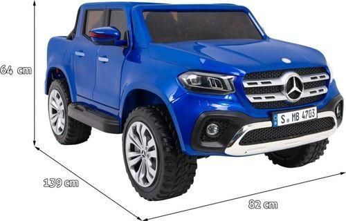 Дитяча акумуляторна машинка Mercedes Benz X-Class Синя PA.XMX-606.EXL.NIE фото
