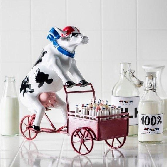 Колекційна статуетка корова Cow Parade Lait Triporteur Size XL (46417) 46417 фото