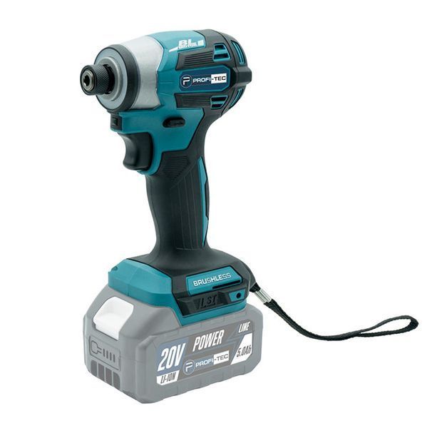 Акумуляторний імпульсний гвинтоверт PROFI-TEC PID1820BL POWERLine (2&times;PT2040EP (4.0 Аг), 7047 007047P фото