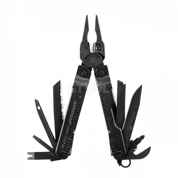 Мультиинструмент LEATHERMAN Super Tool 300M BLACK + безкоштовна доставка 832758 фото