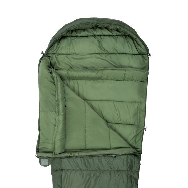 Спальний мішок Highlander Phoenix Spark 150/+4&deg;C Olive Green Left (SB242-OG) 929693 фото