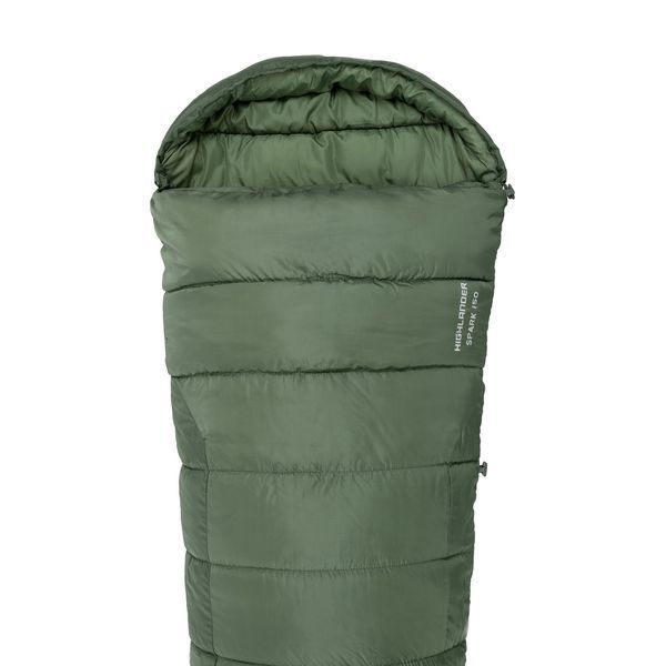 Спальний мішок Highlander Phoenix Spark 150/+4&deg;C Olive Green Left (SB242-OG) 929693 фото